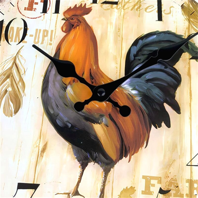 Horloge Cuisine Coq