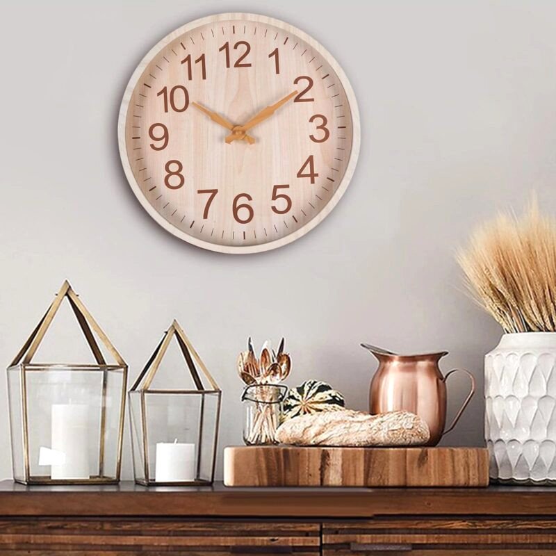 Horloge Cuisine Scandinave 7