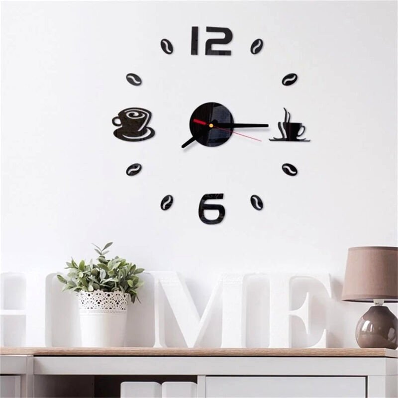 Horloge Stickers Cuisine 6